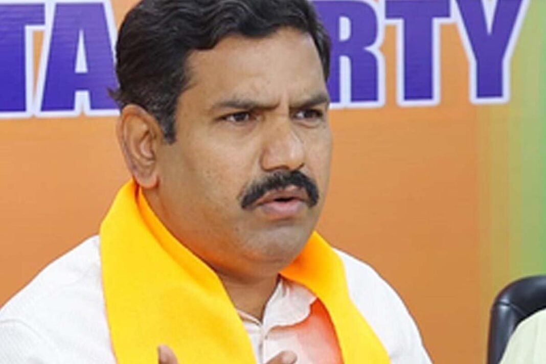 BJP state president B.Y. Vijayendra