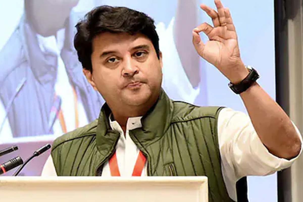 Union Minister Jyotiraditya Scindia