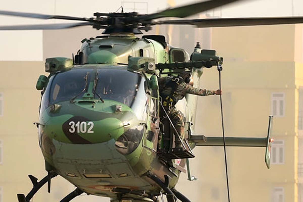 HAL-made light combat helicopters