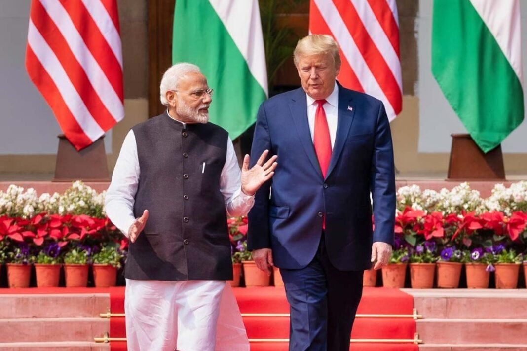 Prime Minister Narendra Modi and Donald Trump