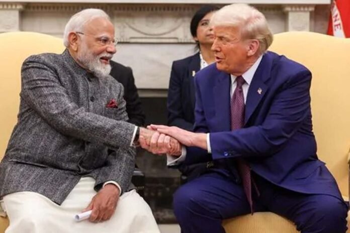 Prime Minister Modi and Trump Prime Minister Modi and Trump