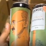 Liquor company prints beer can with Gandhiji's portrait