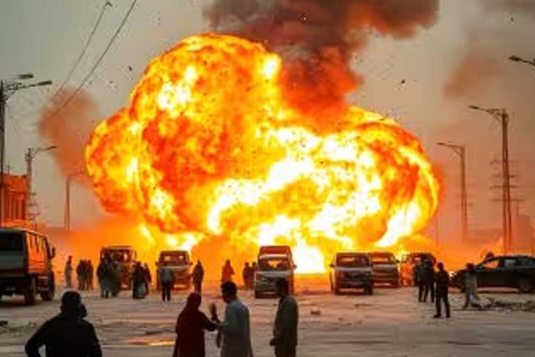 Bomb blast in Pakistan