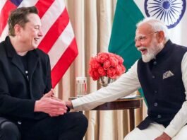 Prime Minister Modi and Elon Musk