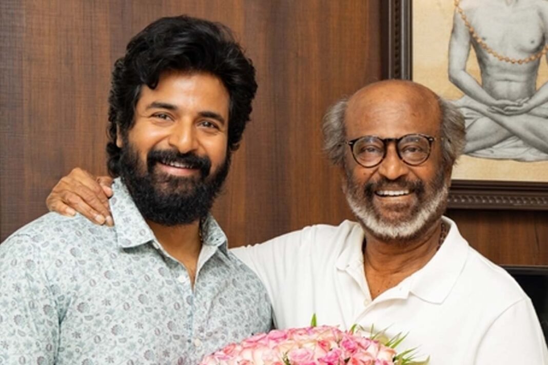 Sivakarthikeyan and Rajinikanth