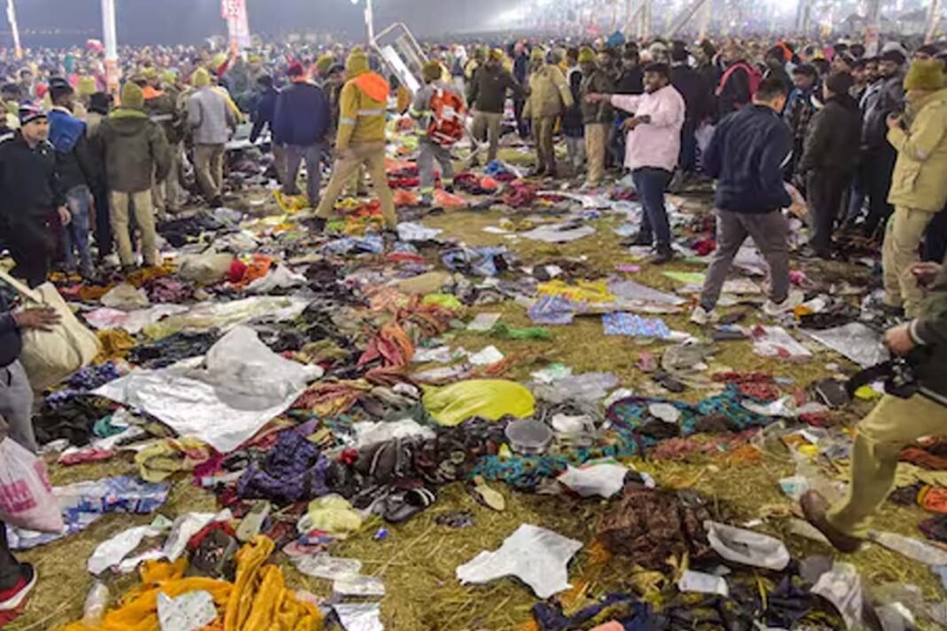 Stampede at Maha Kumbh Mela in Prayagraj