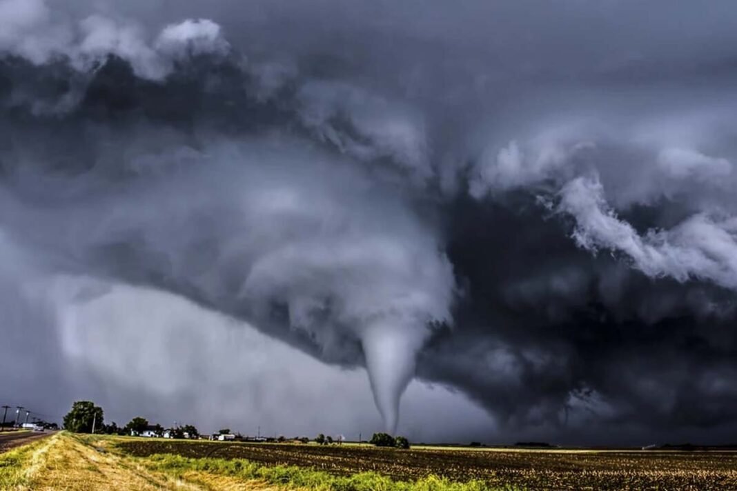 Severe storm in America