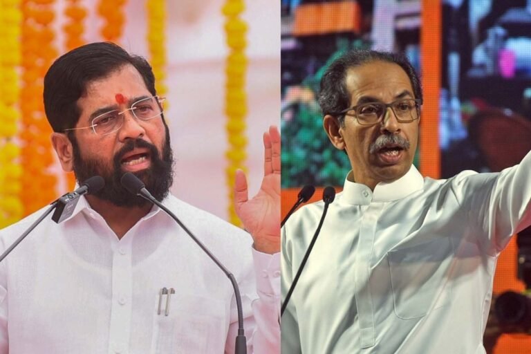 Eknath Shinde and Uddhav Thackeray