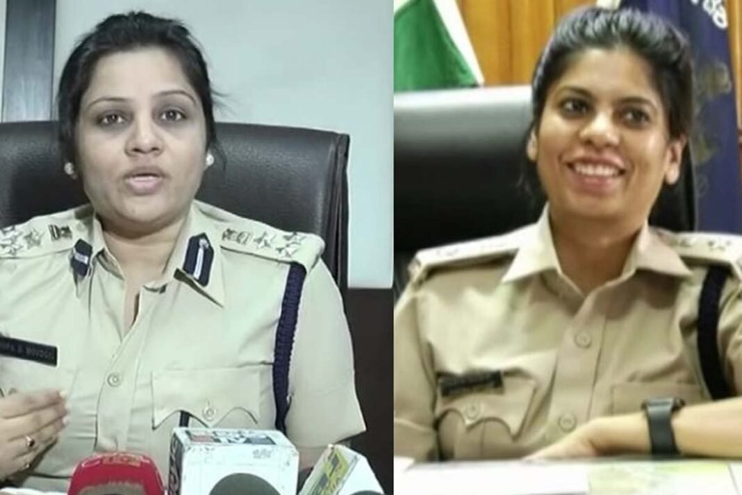 IPS D. Rupa and DIG Varthika Katiyar