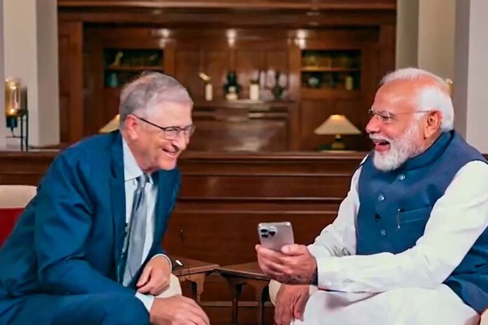 Bill Gates meets PM Modi Bill Gates meets PM Modi