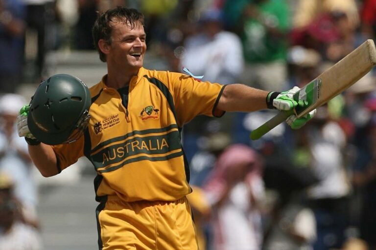 Former Australian cricketer Adam Gilchrist