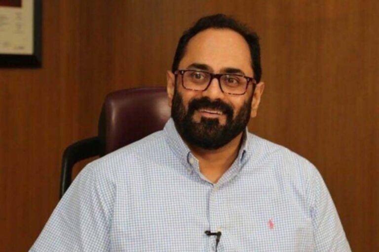 Former Union Minister Rajeev Chandrashekhar