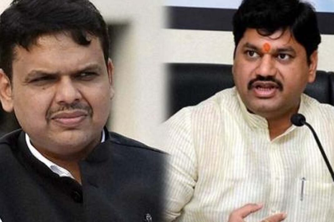 Devendra Fadnavis and Dhananjay Munde