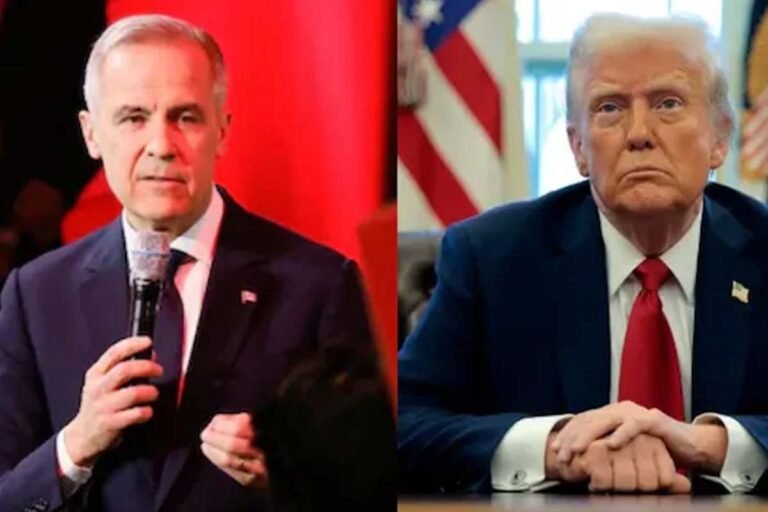Canada's new Prime Minister Mark Carney and US President Donald Trump