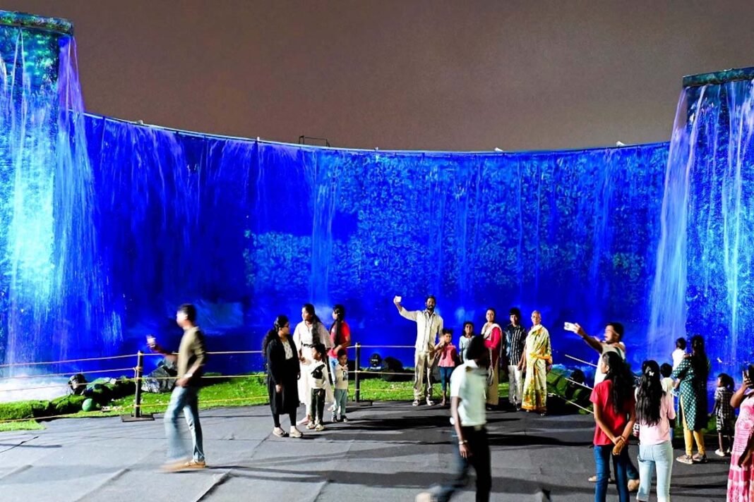 Niagara Falls replica in Bengaluru Niagara Falls replica in Bengaluru