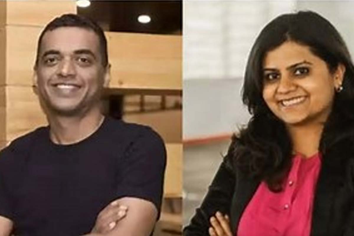 Zomato CEO Deepinder Goyal and Surabhi Das