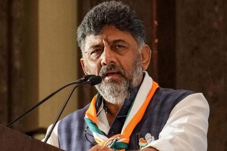 Deputy Chief Minister DK Shivakumar