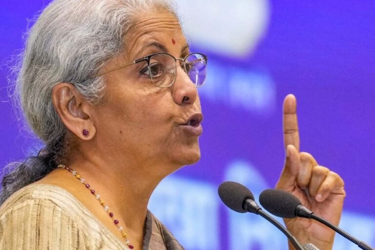 Union Finance Minister Nirmala Sitharaman