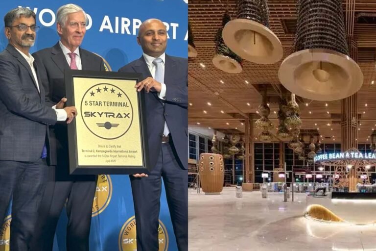 Kempegowda International Airport Terminal 2 awarded 5-star status by Skytrax