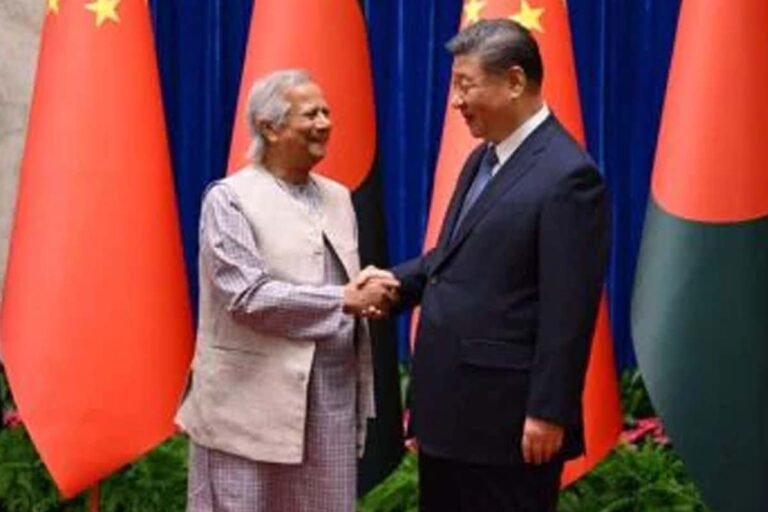 Mohammad Yunus and Xi Jinping