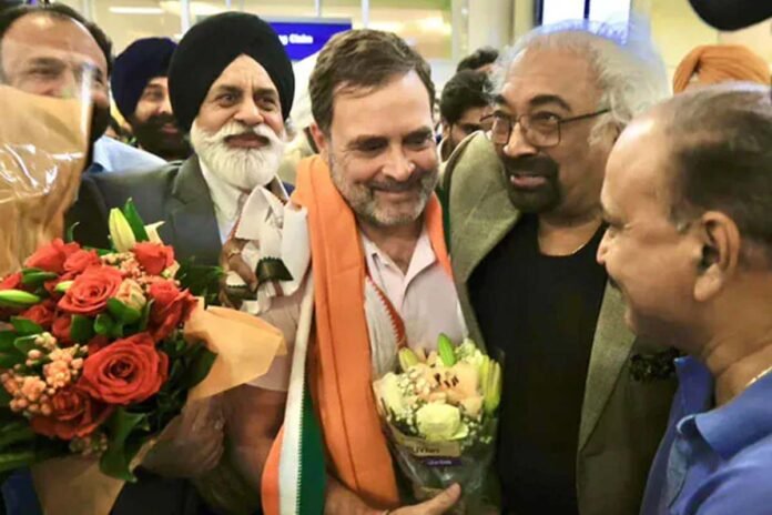 Rahul Gandhi on US Tour