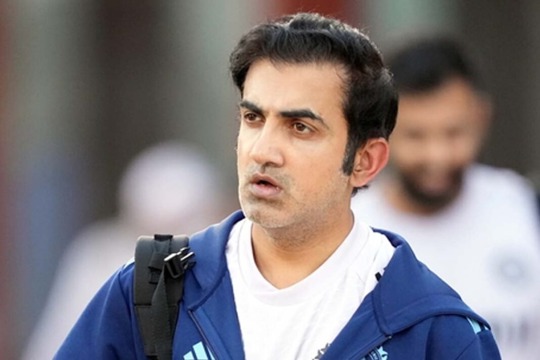 Team India coach Gautam Gambhir