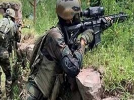 Encounter between terrorists in Bandipora