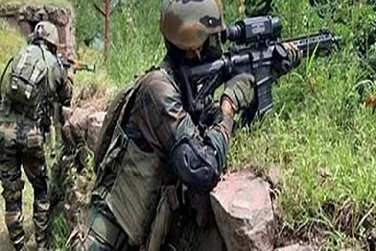 Encounter between terrorists in Bandipora
