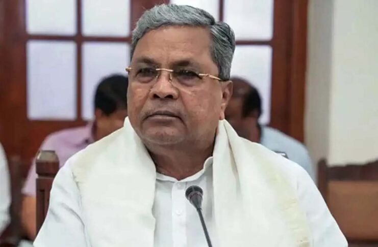 Chief Minister Siddaramaiah