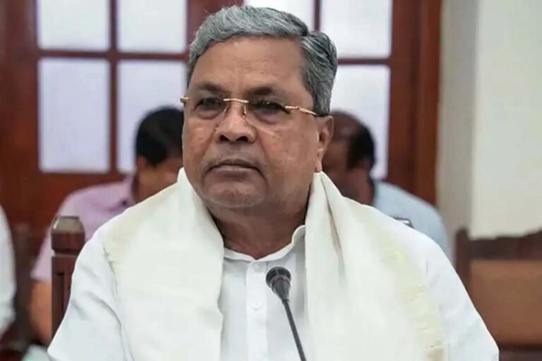 Chief Minister Siddaramaiah
