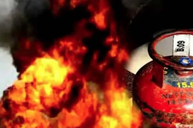 Gas cylinder explosion
