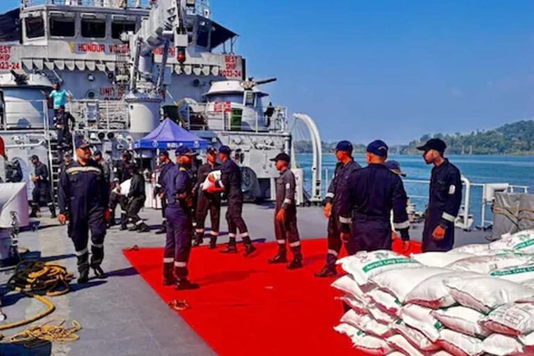 India sends humanitarian aid to Myanmar again