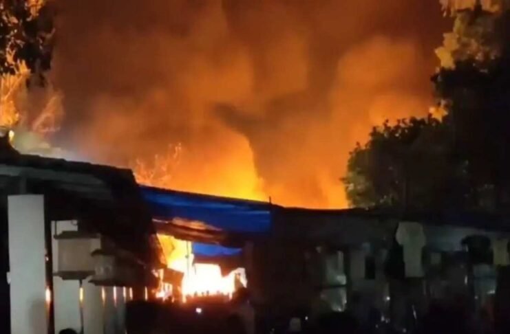 Hyderabad Fire Accident Near Charminar