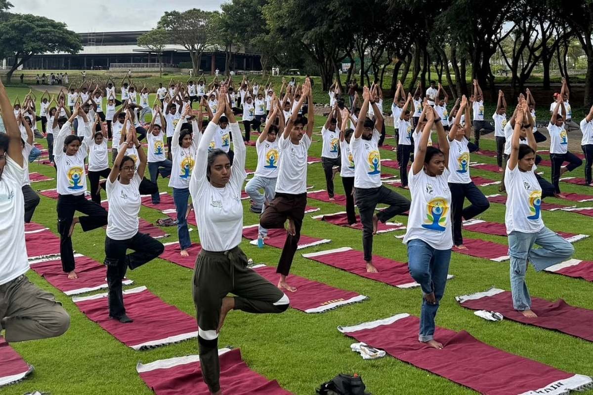 19MayA3 Nandi Hills Green Yoga Day