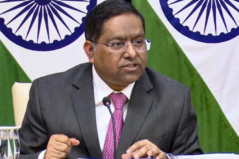 External Affairs Ministry spokesperson Randhir Jaiswal