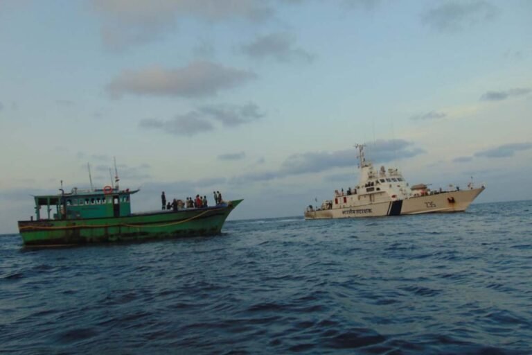 Pakistani and Syrian nationals who arrived at Karwar port were detained on board