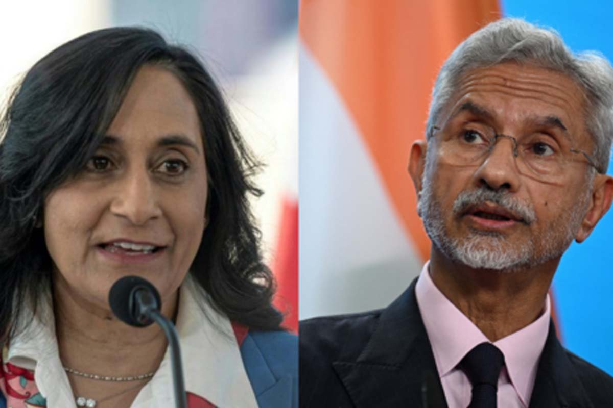 Canadian Foreign Minister Anita Anand and Indian External Affairs Minister S. Jaishankar Canadian Foreign Minister Anita Anand and Indian External Affairs Minister S. Jaishankar