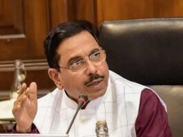 Union Minister Prahlad Joshi