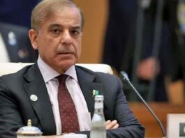 Pakistani Prime Minister Shehbaz Sharif