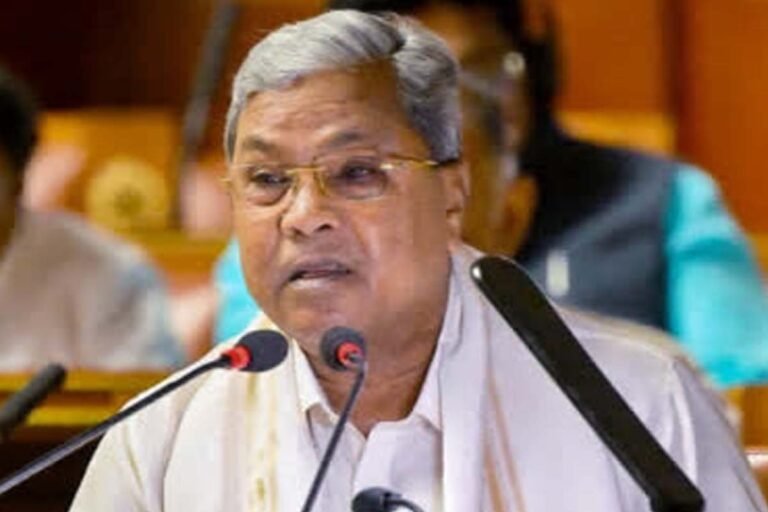 Chief Minister Siddaramaiah