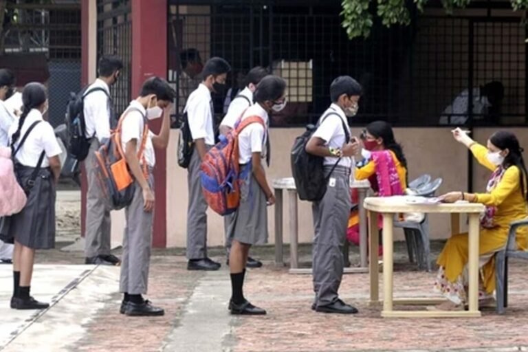Guidelines for schools from the Health Department