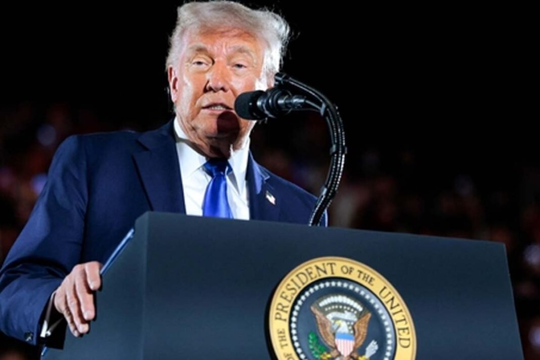 US President Donald Trump