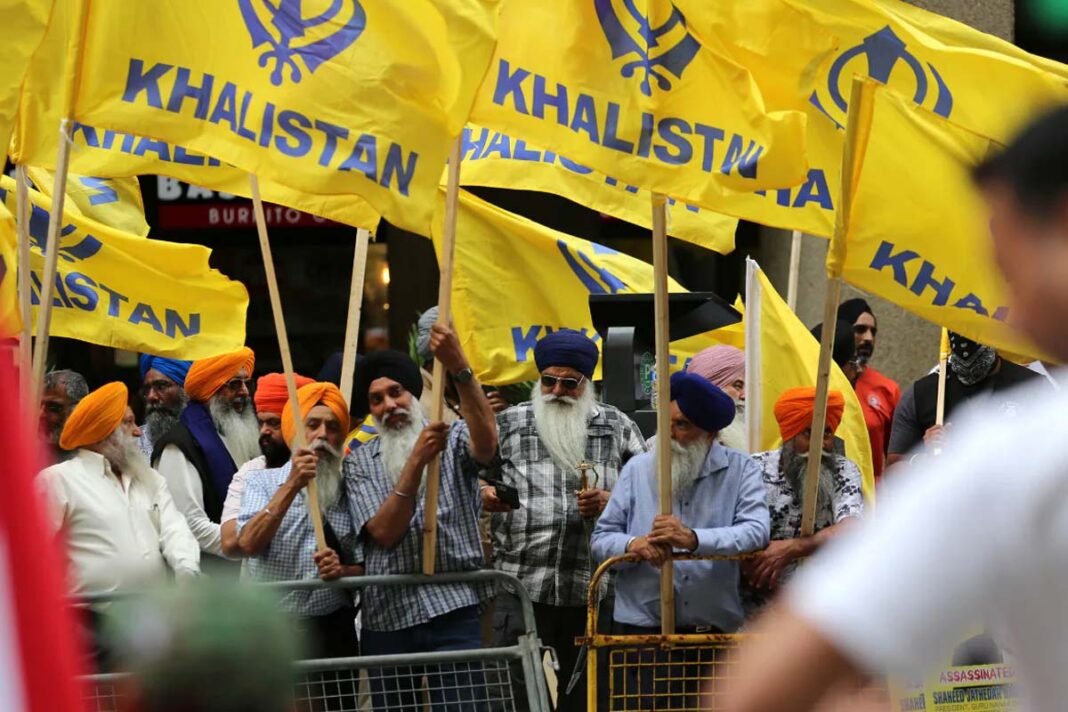 Anti-Hindu march by Khalistanis in Canada