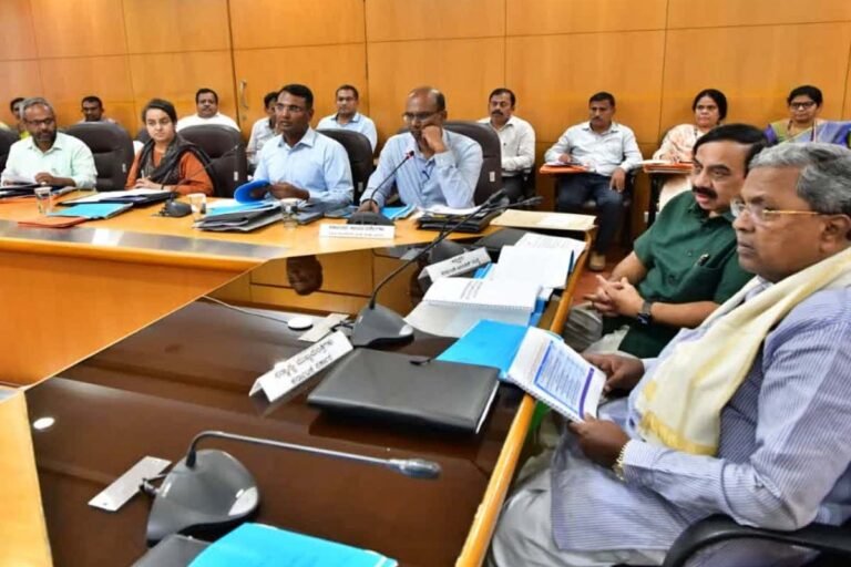 Meeting of the Youth Empowerment and Sports Department held at the Vidhana Soudha