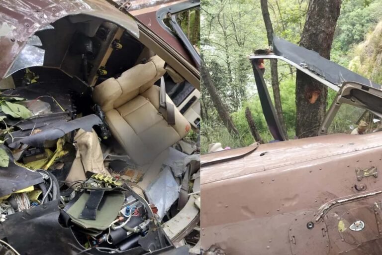 helicopter crashed in Uttarkashi