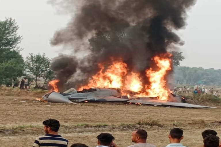 Plane carrying 242 passengers crashes near Ahmedabad: Fire breaks out, panic ensues