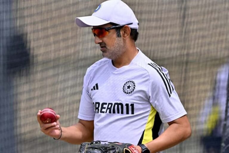 Head coach Gautam Gambhir