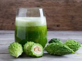 Bitter gourd juice