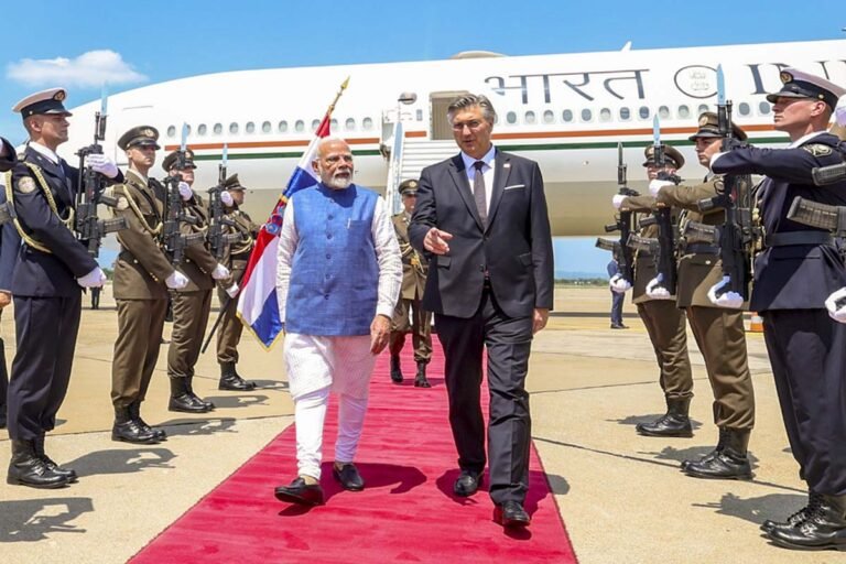 PM Modi visits Croatia for the first time