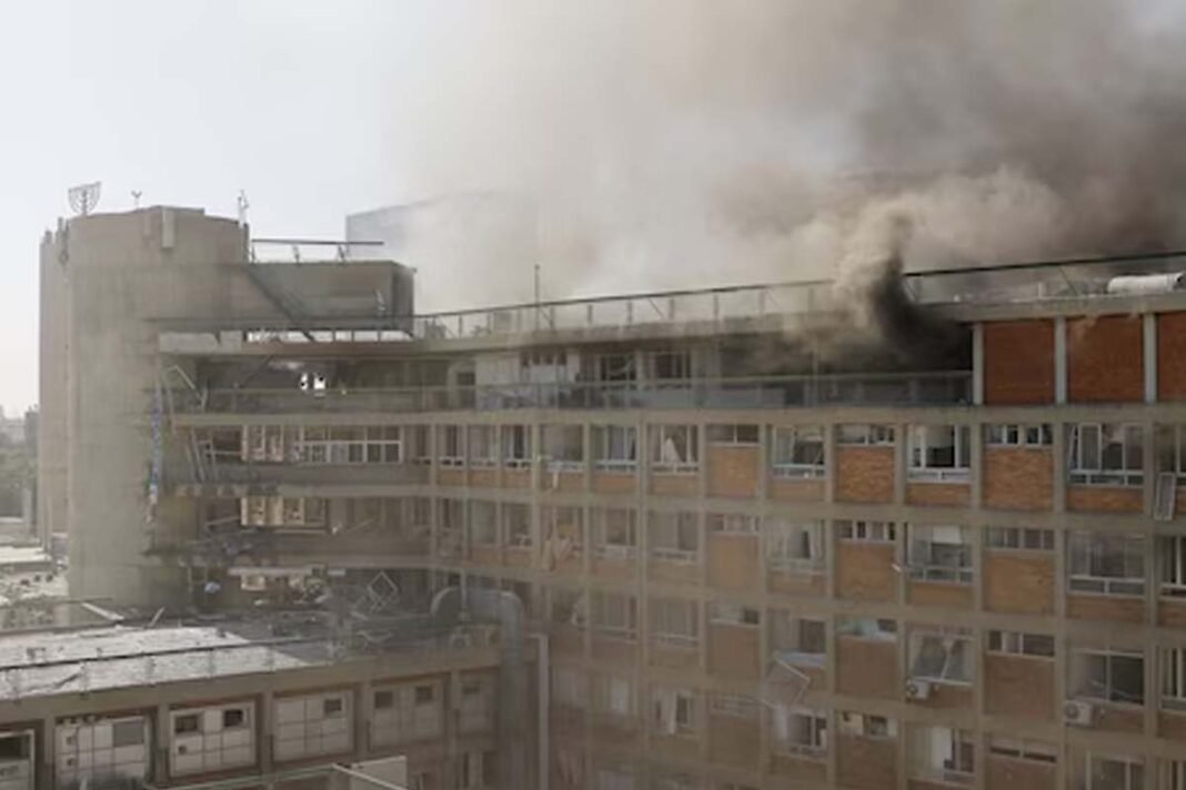 Iran missile attack on Israeli hospital: 47 injured